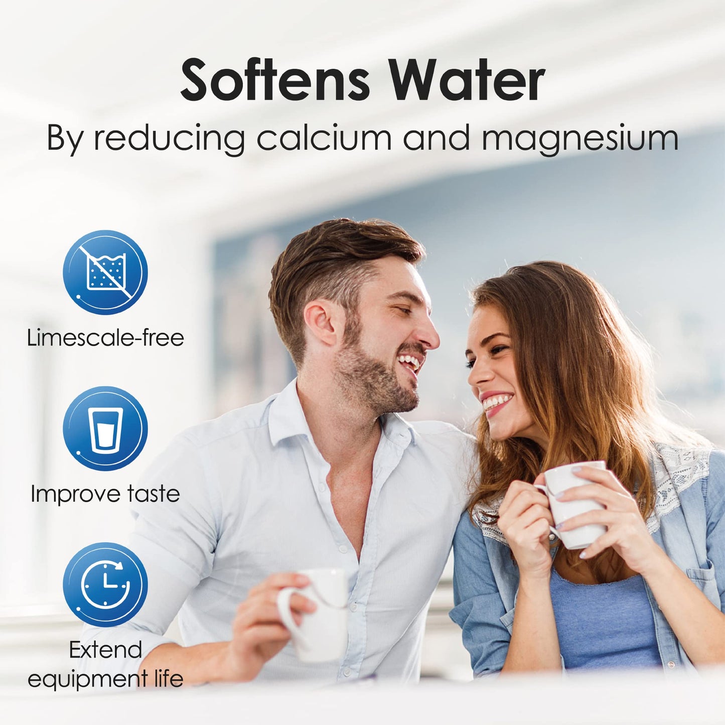 Waterdrop RO Sistema de Filtración de Agua por Ósmosis Inversa, 2271 Litros, 2:1 Puro a Drenaje, sin Tanque, Sistema de 7 Etapas, Listado la FCC, WD-G2P600-W