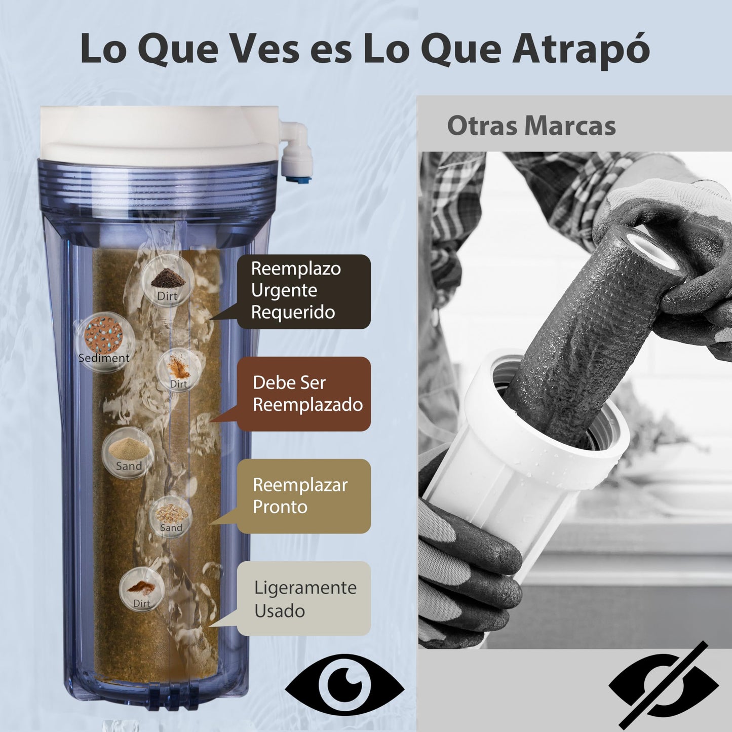 iSpring RCC7AK Ósmosis Inversa 6 Etapas 75 GPD con Remineralización PH+, NSF 58, Bajo Fregadero, Grifo Patentado, Fácil Instalación